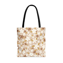 Load image into Gallery viewer, DITSY FLORAL // Peach &amp; Rust // Tote Bag //