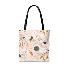 Load image into Gallery viewer, WOODLAND FLORAL // Persian Pink // Tote Bag //
