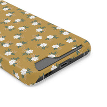 Load image into Gallery viewer, BLOSSOM // Antique Gold // 1-Card Wallet Case //