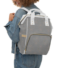 Load image into Gallery viewer, CLIFFSIDE // Grey // Diaper Backpack //