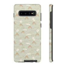 Load image into Gallery viewer, VINTAGE VOLCANOES // Mint &amp; Rust // Dual-Layer Case //