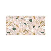 Load image into Gallery viewer, WOODLAND FLORAL // Persian Pink // Desk Mat //