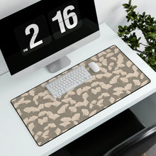 Load image into Gallery viewer, GINGKO LEAVES // Grey &amp; Peach // Desk Mat //