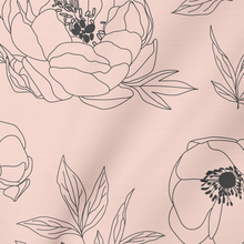 Load image into Gallery viewer, Boho Outlined Flowers in Pink