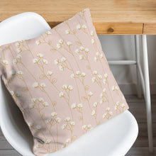 Load image into Gallery viewer, COTTON PICK throw pillow (case only) in blush