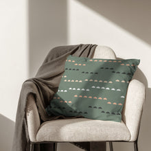 Load image into Gallery viewer, FOOTHILLS throw pillow (case only) in basil