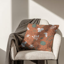 Load image into Gallery viewer, UNTAMED throw pillow in penny