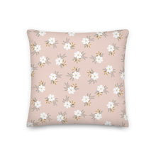 Load image into Gallery viewer, BLOSSOM throw pillow in blush