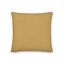 Load image into Gallery viewer, RIDGELINE throw pillow in antique gold