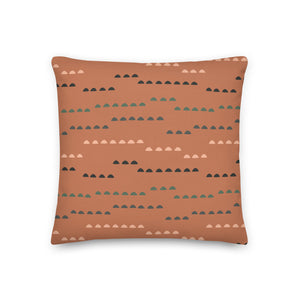 FOOTHILLS throw pillow in penny