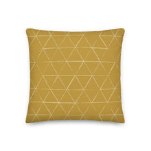 Load image into Gallery viewer, NATIVE throw pillow in mustard