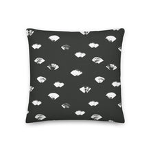 Load image into Gallery viewer, BAREFOOT throw pillow in charcoal