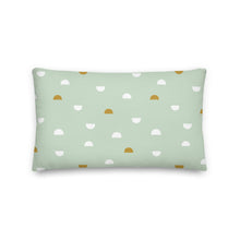 Load image into Gallery viewer, URBAN throw pillow in mint
