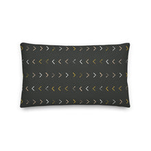Load image into Gallery viewer, WANDERLUST throw pillow in shadow