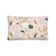 Load image into Gallery viewer, WOODLAND throw pillow in blush