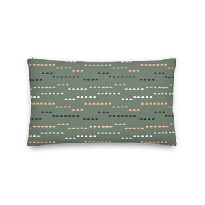 FOOTHILLS throw pillow in basil