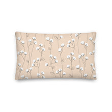Load image into Gallery viewer, COTTON PICK throw pillow in soft peach
