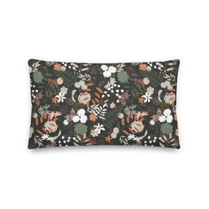 AFTER DUSK throw pillow in smoke multi