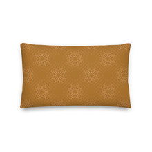 Load image into Gallery viewer, SUN CHIEF throw pillow in hazelnut