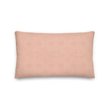 Load image into Gallery viewer, MORNING STAR throw pillow in apricot