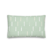 Load image into Gallery viewer, FRINGE throw pillow in mint