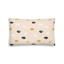 Load image into Gallery viewer, BAREFOOT throw pillow in light peach