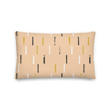 Load image into Gallery viewer, FRINGE throw pillow in peach