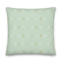 Load image into Gallery viewer, WANDERLUST throw pillow in mint