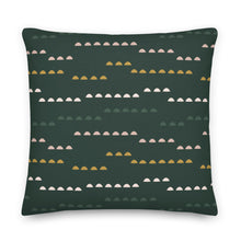 Load image into Gallery viewer, FOOTHILLS throw pillow in evergreen