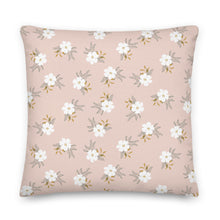 Load image into Gallery viewer, BLOSSOM throw pillow in blush