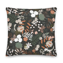 Load image into Gallery viewer, AFTER DUSK throw pillow in smoke multi
