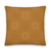 Load image into Gallery viewer, SUN CHIEF throw pillow in hazelnut