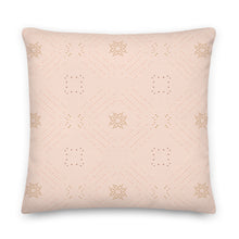Load image into Gallery viewer, TRIBAL throw pillow in pink sand