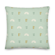 Load image into Gallery viewer, FREE SPIRIT throw pillow in mint