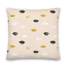 Load image into Gallery viewer, BAREFOOT throw pillow in light peach