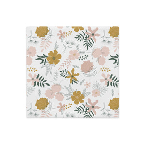 IN BLOOM throw pillow (case only) in blush multi