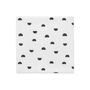 URBAN throw pillow (case only) in black and white