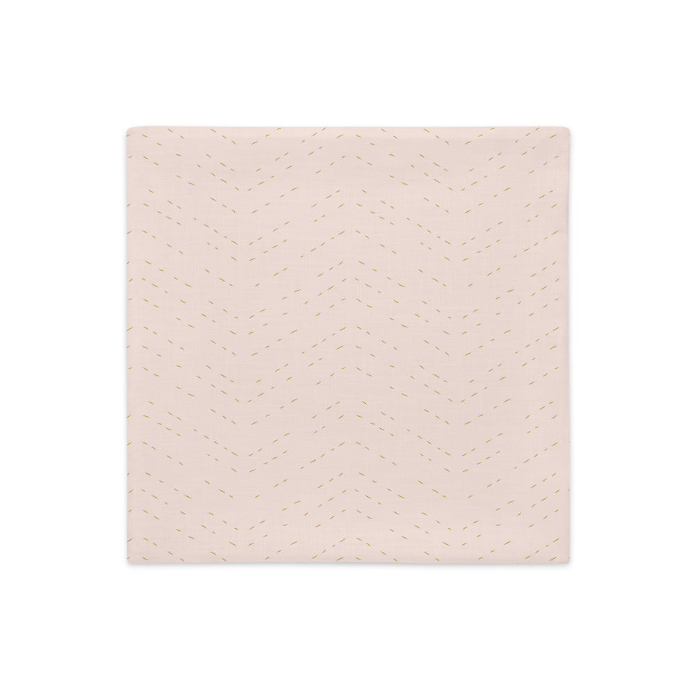 OVERLOOK throw pillow (case only) in blush