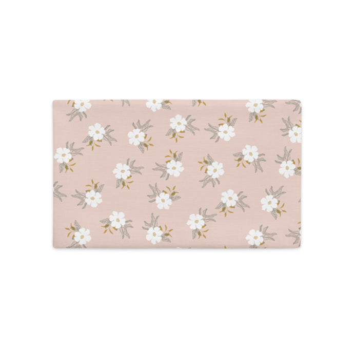 BLOSSOM throw pillow (case only) in blush