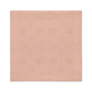 MORNING STAR throw pillow (case only) in apricot