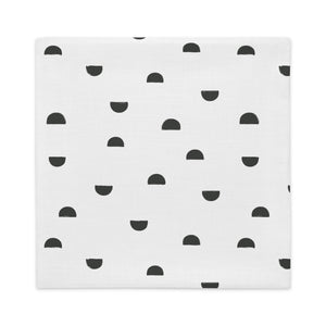 URBAN throw pillow (case only) in black and white