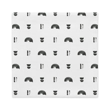 Load image into Gallery viewer, FREE SPIRIT throw pillow (case only) in black and white