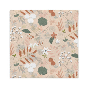 WOODLAND throw pillow (case only) in soft peach