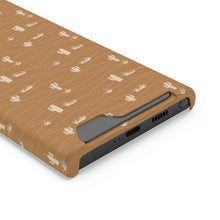 Load image into Gallery viewer, CACTUS HILLS // Rusty Orange // 1-Card Wallet Case //