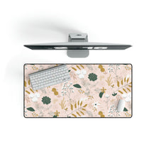 Load image into Gallery viewer, WOODLAND FLORAL // Persian Pink // Desk Mat //